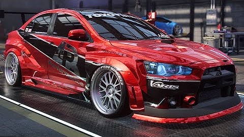 Need For Speed Heat: Customization Mitsubishi Lancer Evo X