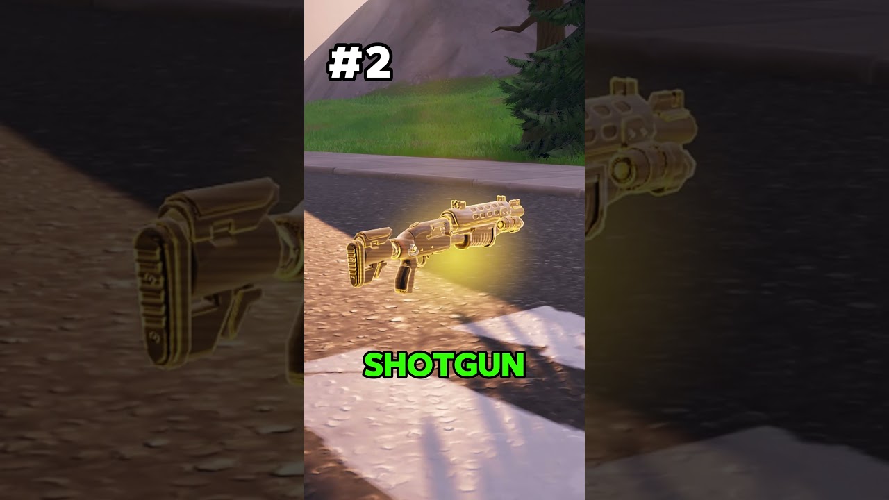 Какое лучшее ружьё в Fortnite?