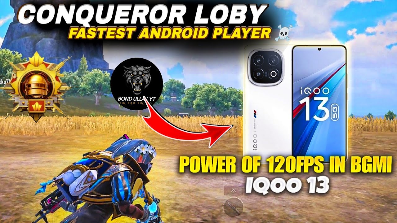 Iqoo 13 Bgmi Test 2025 🔥 Iqoo 13 bgmi gameplay| Iqoo 13 review ☠️ - YouTube