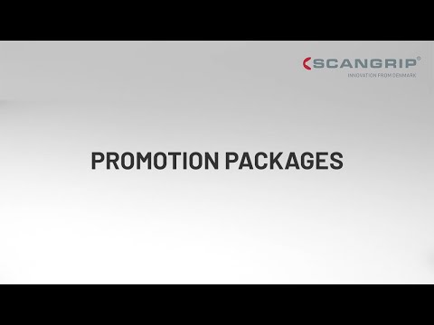 Ручной фонарь SCANGRIP SLIM (500 люмен) (2 шт комплект) PROMO 2025 49.0590, видео 1