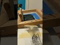 DIY screen printing on canvas bags