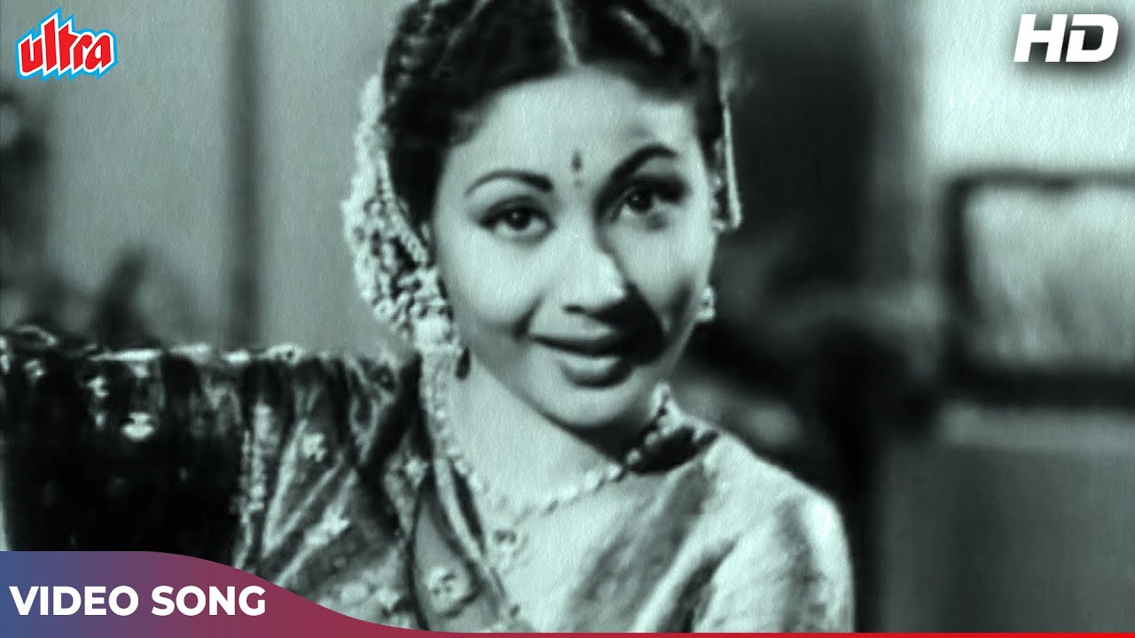 Radha Na Bole Na Bole Re HD Video Song  Azaad 1955 Meena Kumari Dilip Kumar  Old Classic Hits