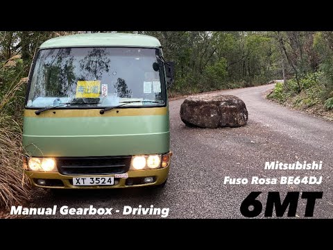 Video Mitsubishi Fuso Rosa BE64DJ 6MT - Hong Kong Narrow... - youtube