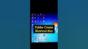 নিউ ফোল্ডার তৈরির কিবোর্ড শর্টকাট কি #shorts #shortvideo #keyboardshortcuts