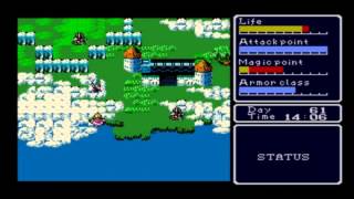Super Hydlide - 'Out of Freedom' Music - Megadrive (Real hardware)