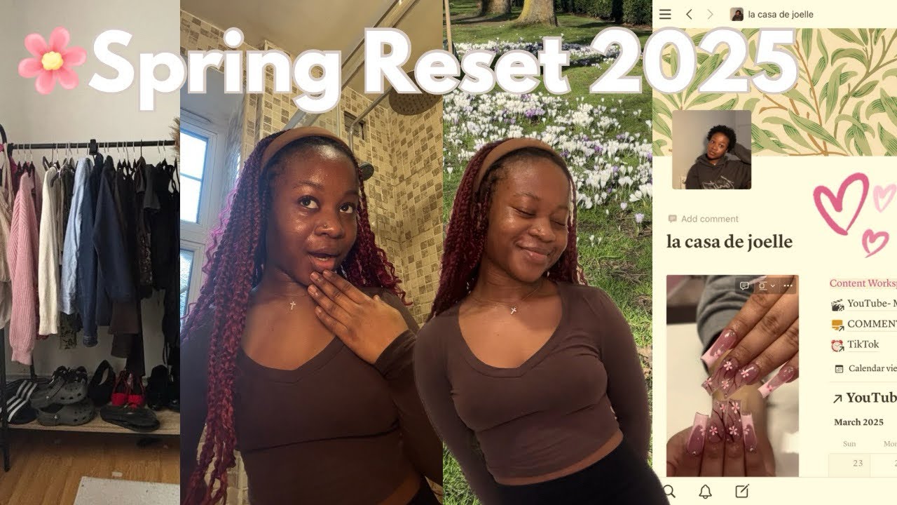 2025 Spring Reset Routine 🌸 | Habits to refresh your mind, body and ...