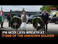 PM Modi lays wreath at Tomb of the Unknown Soldier | DD India