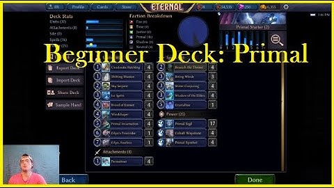 Expedition Beginner Deck: Primal | Eternal Card Game (Exp 14)