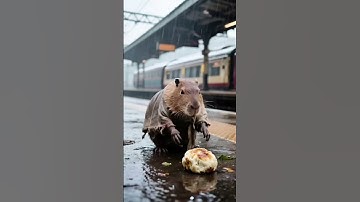 Capybara khóc vì bị xua đuổi? #shorts #capybara