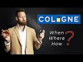 How to USE COLOGNE the RIGHT WAY || HOW? WHEN? WHERE?