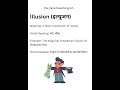 Meaning of illusion |इल्यूजन का अर्थ #short#shorts#englishspeaking#englishlearning#illusion