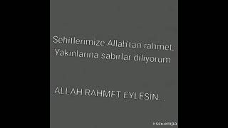 Şehitlerimiz...