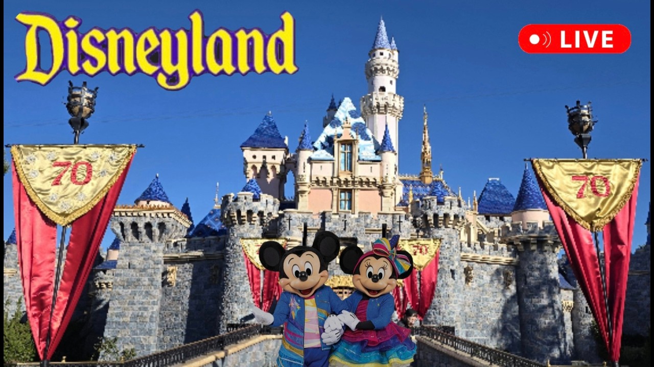 Disneyland Fun Relaxing Merch Monday Rides Shows  ##livestream