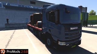 Euro Truck Simulator 2|Scania Trucks Carries Pressure Tanks to Italy|Promods-Ets2 1.49