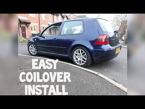 MK4 VOLKSWAGEN GOLF GTI: HOW TO INSTALL COILOVERS