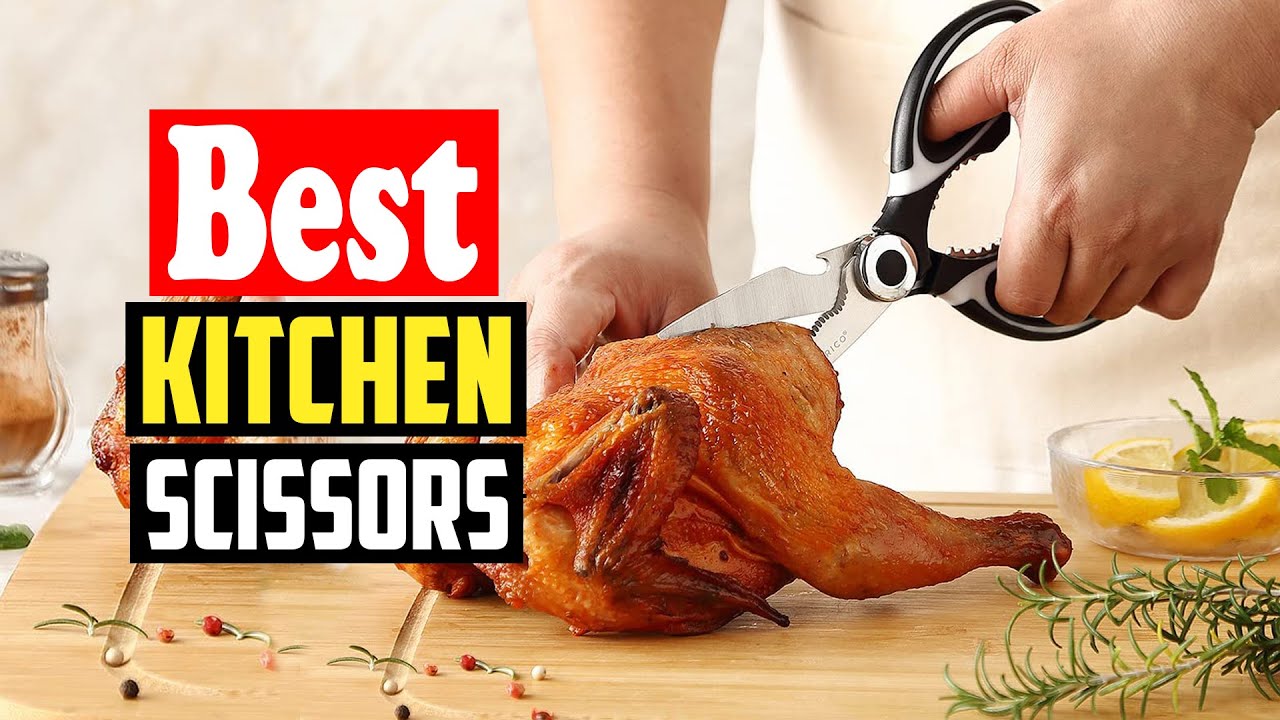 Kitchen Shears iBayam Kitchen Heavy Duty Meat Scissors Poultry