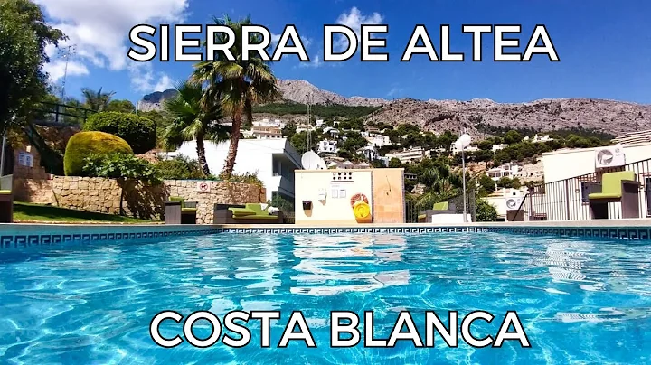 Bungalow with sea views for sale in the Sierra de Altea on the Costa Blanca