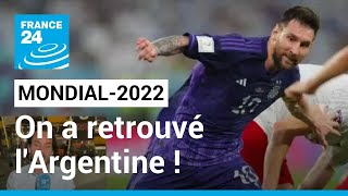 Mondial-2022 : l'Argentine impressionne et se qualifie pour les huitièmes • FRANCE 24