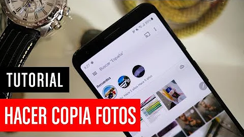 ¿Cómo hacer una copia de seguridad de todas las fotos?