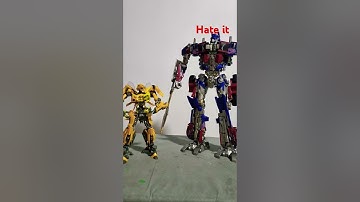 transformers optimus prime and bumblebee change movies