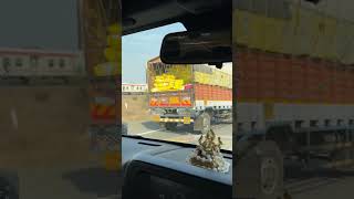 Railway 🛤 vs Highway 🛣 Parallel run race and meet each other #sillyshots #random #viral #railway