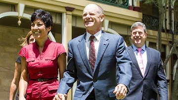 Campbell Newman shares his father