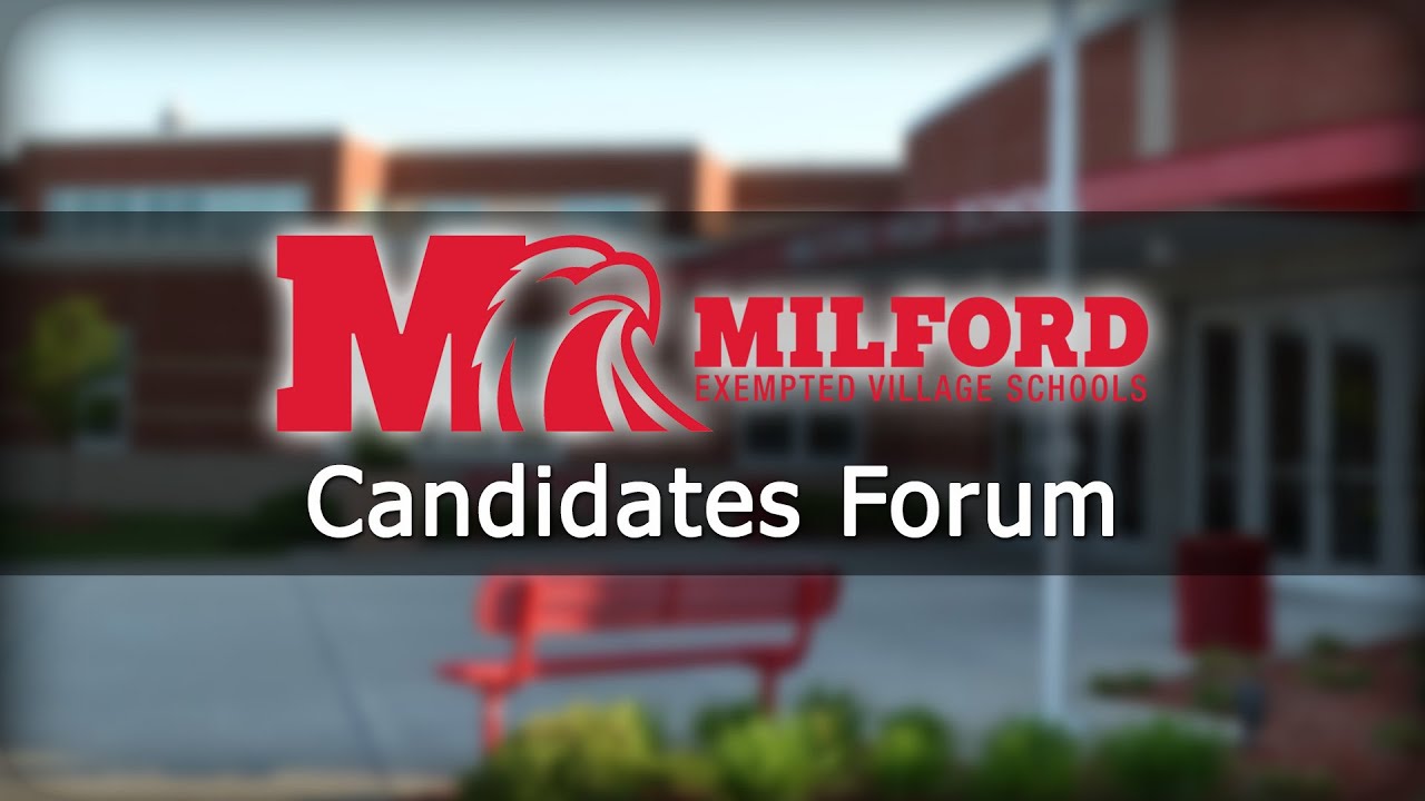 Milford Board of Education Candidates Forum 9/28/23 YouTube