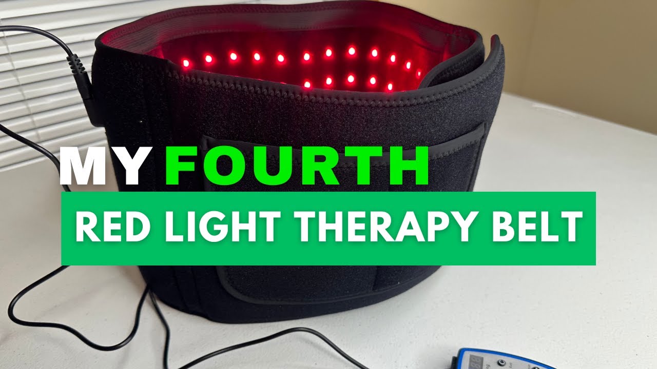 Red Light Therapy Belt, Near Infrared Light Therapy Tested my FOURTH Red Light Product YouTube