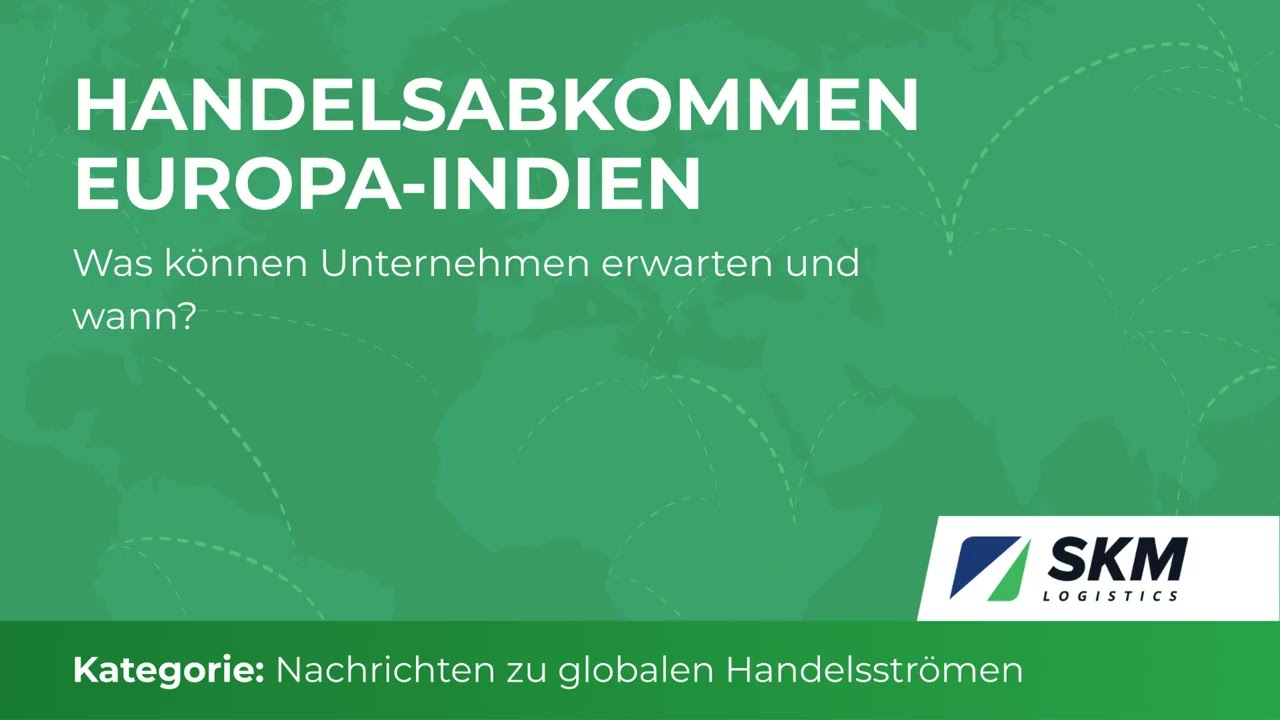 Handelsabkommen Europa Indien