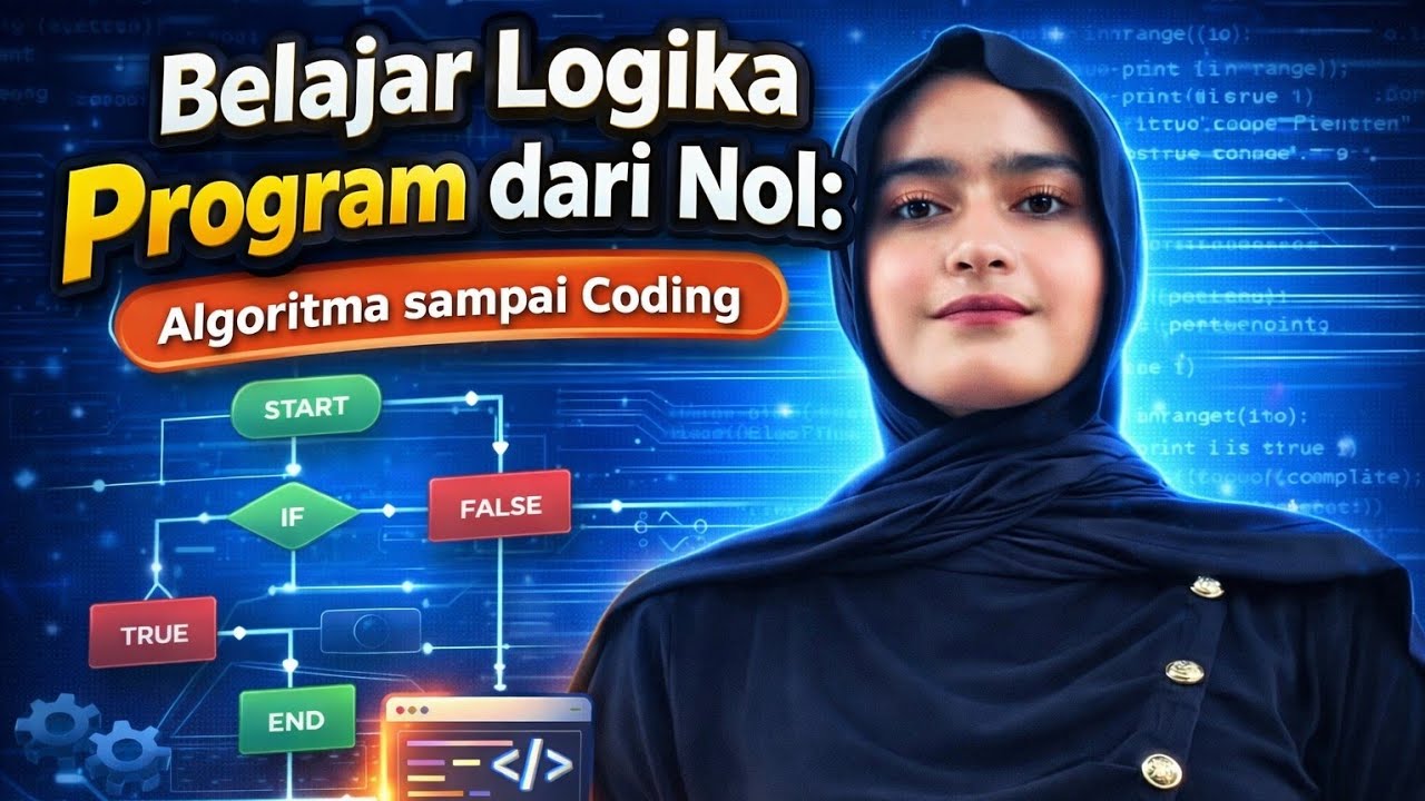 Belajar Logika Program dari Nol: Algoritma sampai Coding - YouTube