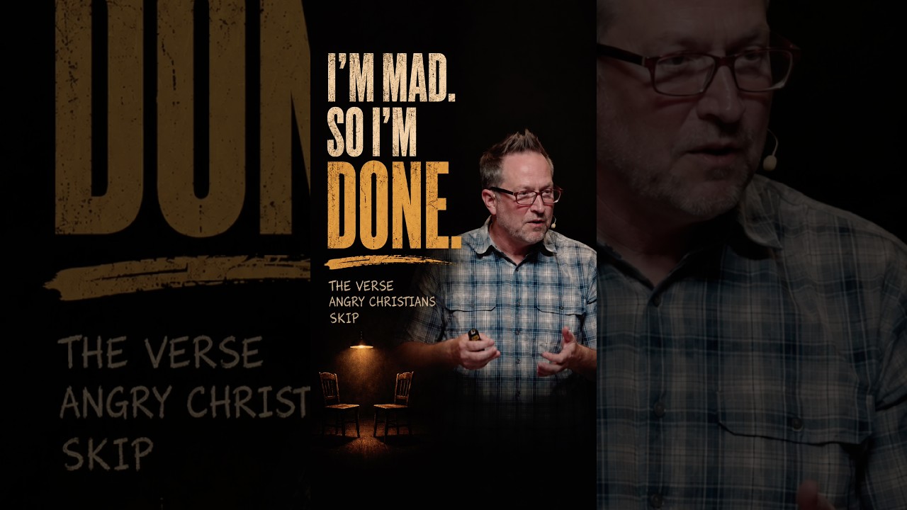 Matthew 18 Says Reconcile. We Say I'm Done.