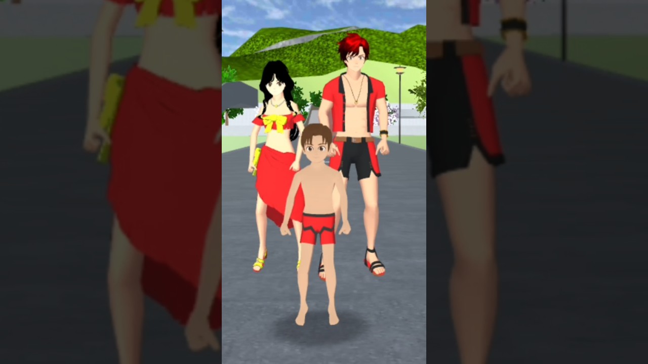 MAGIC MIRROR GIVE YUTA TRANSPORTATION 🤯 #animation #sakuraschoolsimulator #youtubeshorts #sss