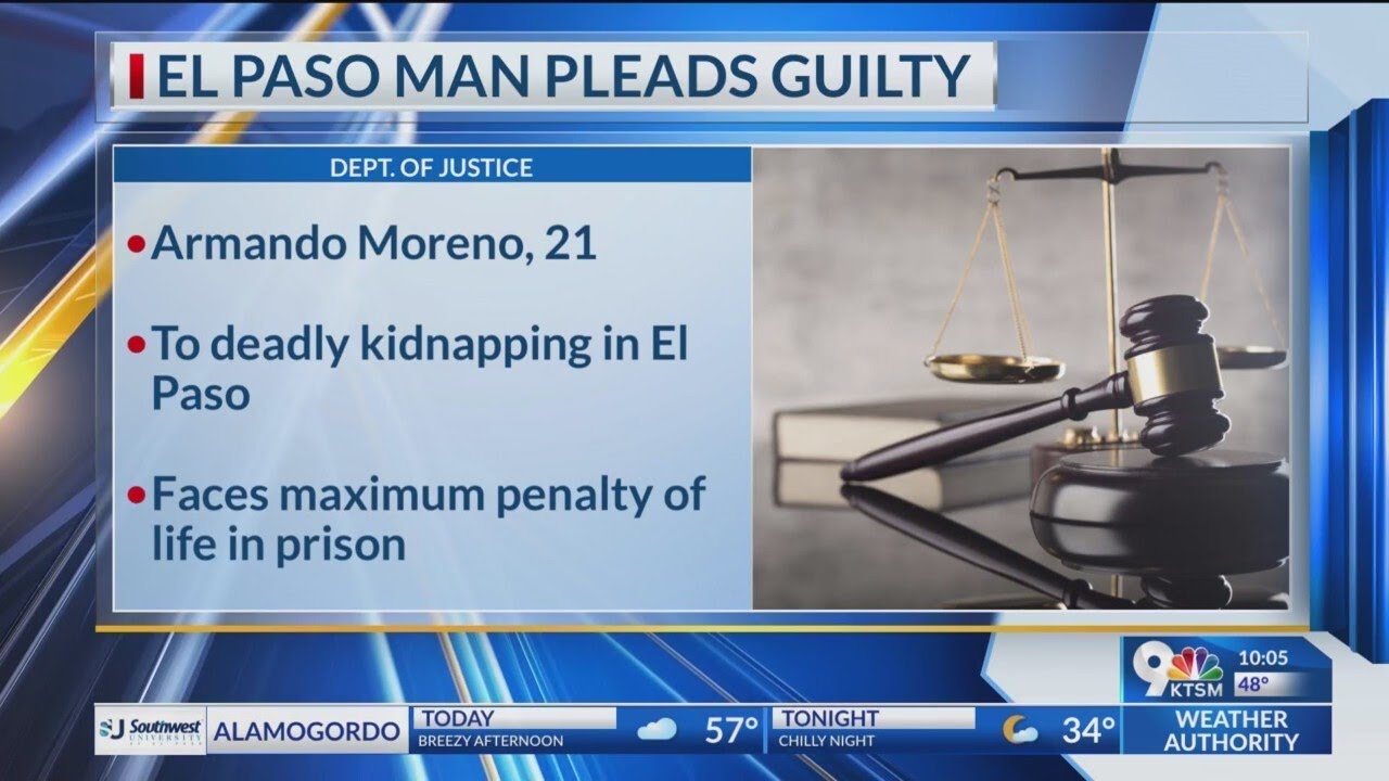 El Paso man pleads guilty to deadly kidnapping - YouTube