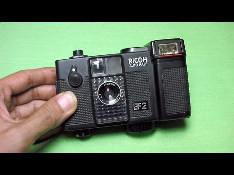 リコー オートハーフEF2の使い方 RICOH AUTO HALF EF2 How to use