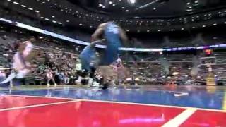 Dunk of the Night: Tayshaun Prince One-Handed Dunk over JaVale McGee (7ft.0)