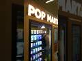 Pop mart robo shop vending machine for food or toys shorts  popmart