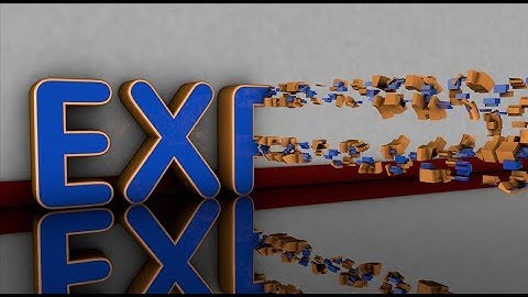 3D Text Explosion using Explosion Fx in Cinema 4D Tutorial