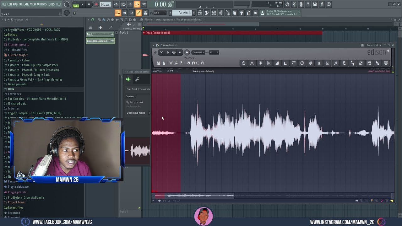 كيف تخلي اي صوت يكون ماشي  مع ال Tempo في ال Remix بستخدام FL Studio