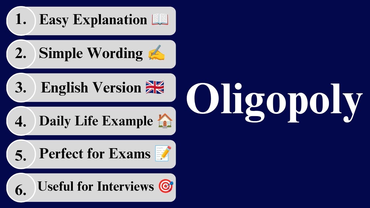 What is Oligopoly?