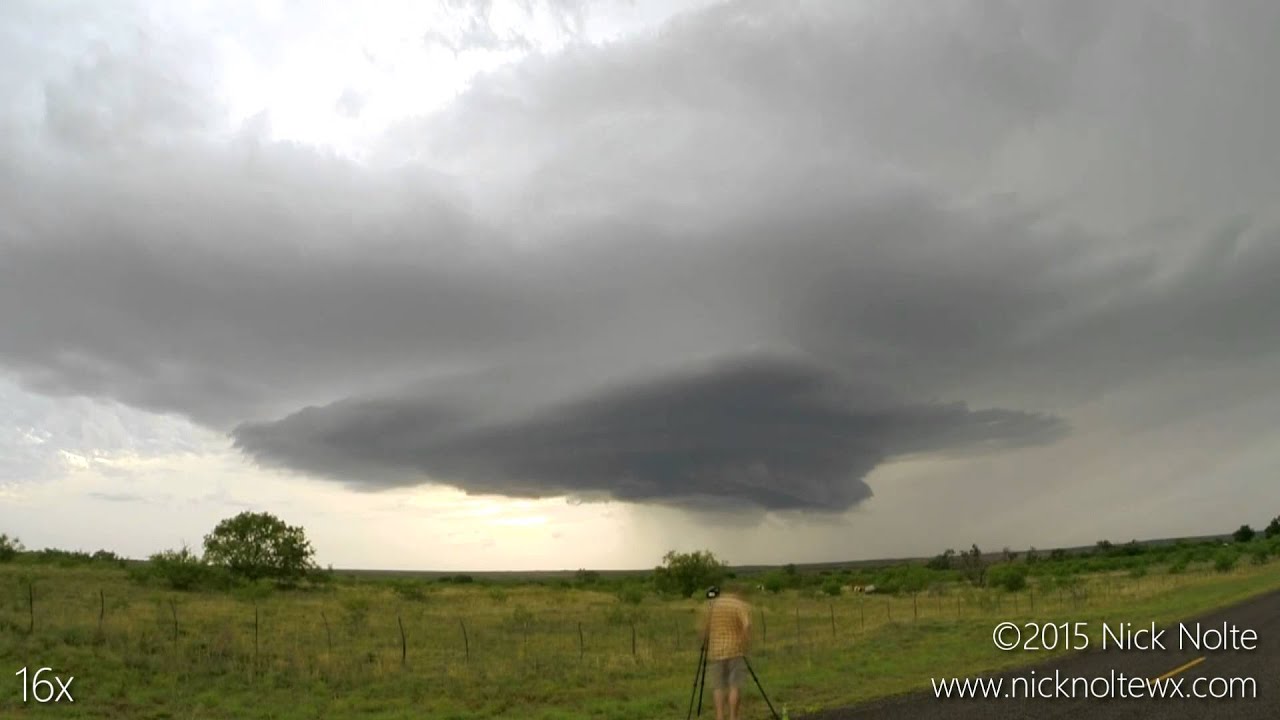 June 7, 2014 Dumont, Texas Supercell 16x Time Lapse Plainview YouTube