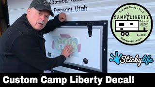 Sheep Camp - Custom Decal Application