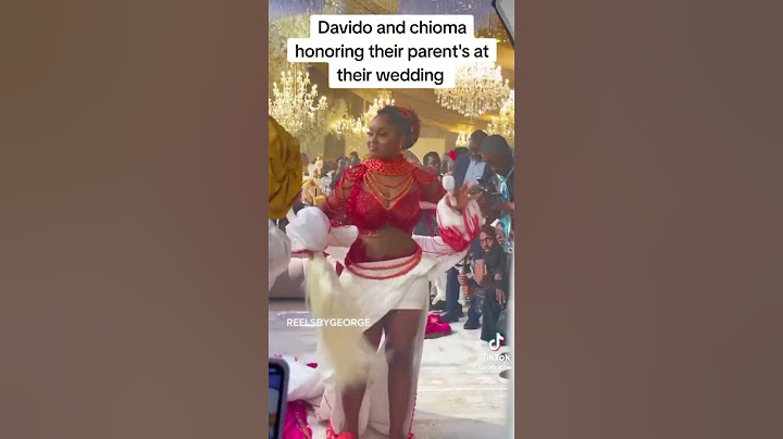 THIS CHIOMA DANCE IS WHAT EVERYONE HAVE TO SEE #wedding #music #Davido #wedding #moviemusic