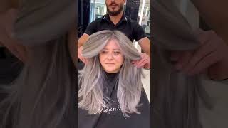 Get The Makeover Of Your Dreams With This Grey Hair Tutorial shorts