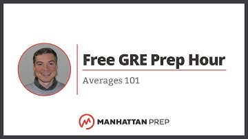 Free GRE Prep Hour: Averages 101