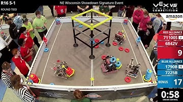 NE WI Showdown - R16 #5-1 - 71100S & 6842V vs 1790B & 7225B - Auton + Driver