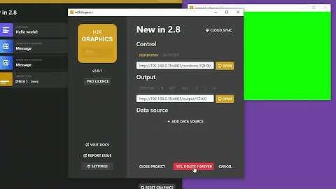 Cloud Sync (BETA), Checklists, import CSV and more... // New in H2R Graphics v2.8