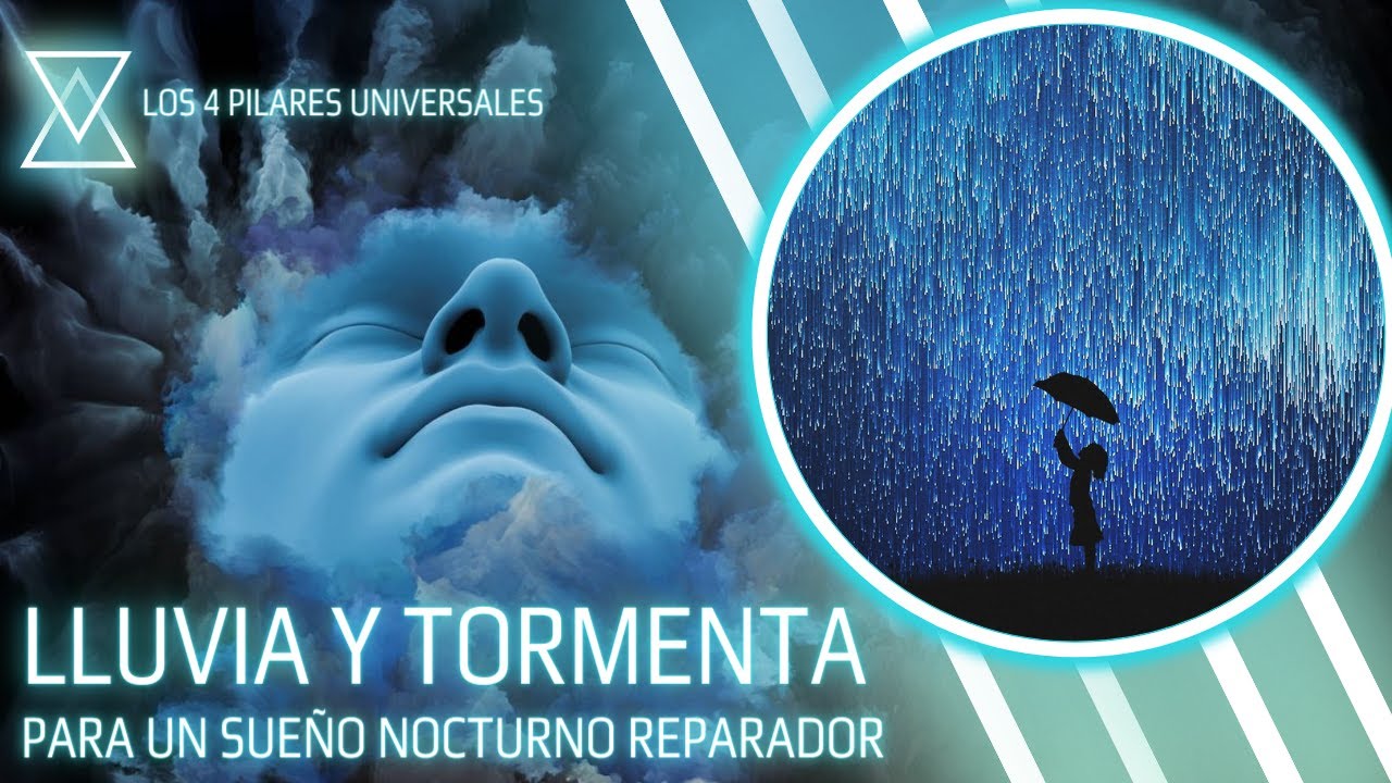 9 horas de sonidos relajantes de lluvia y truenos para dormir ...