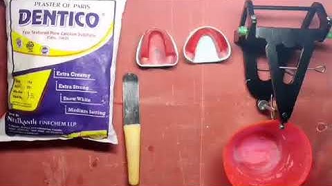 Mounting of casts in articulators