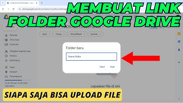 Cara Membuat Link Folder Google Drive di Laptop atau Komputer