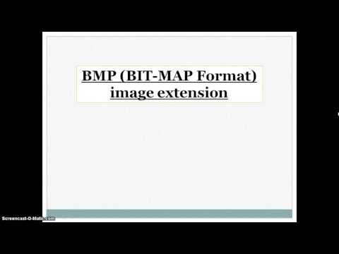 BMP画像ファイル拡張子（詳細）